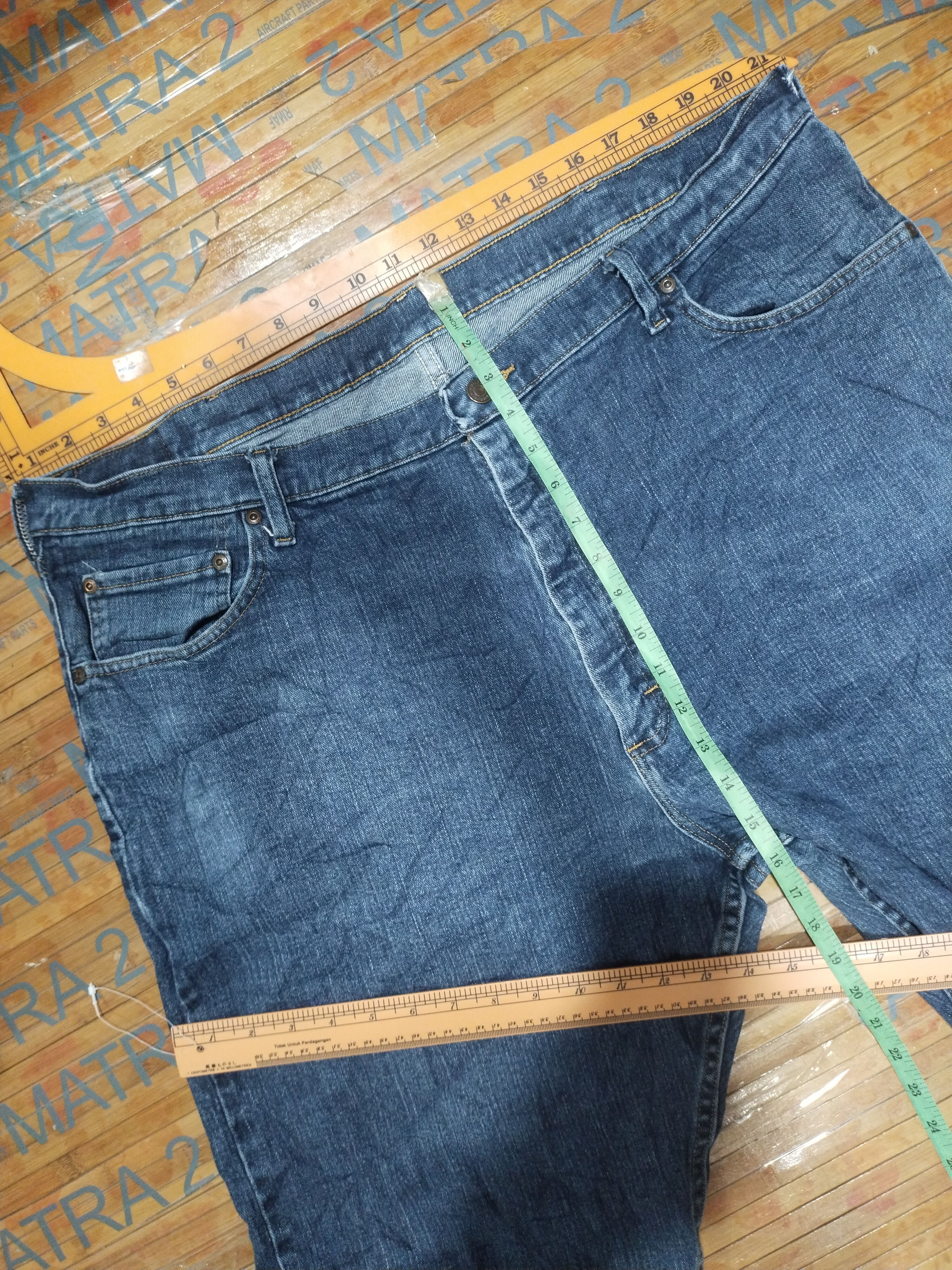 Vintage × Wrangler Jeans Wrangler Sz 42" Size US 42 / EU 58 - 5 Thumbnail