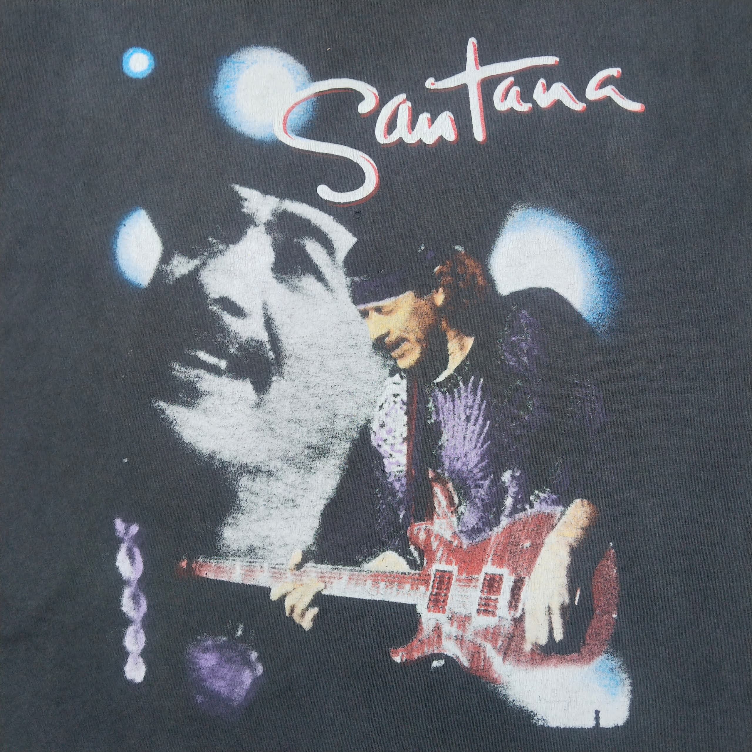 Band Tees × Urban Outfitters × Vintage VINTAGE Y2K SANTANA SUPERNATURAL TOUR 2000 T SHIRT Size US XL / EU 56 / 4 - 3 Thumbnail