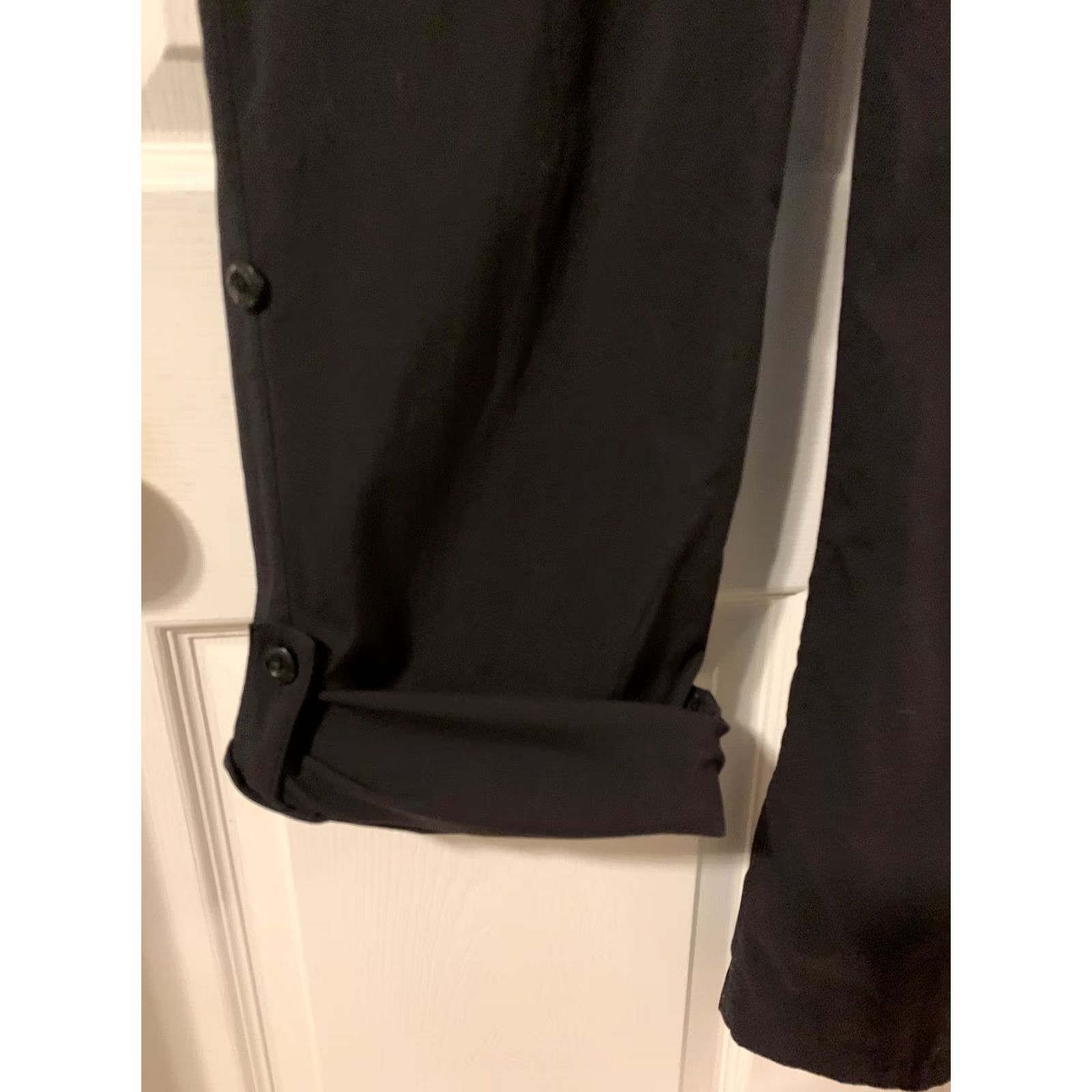 Eddie Bauer Eddie Bauer Womens Pants Black Roll Up Outdoor 4 Nylon/Spandex Light See Photos Mens? Size 27" / US 4 / IT 40 - 6 Thumbnail