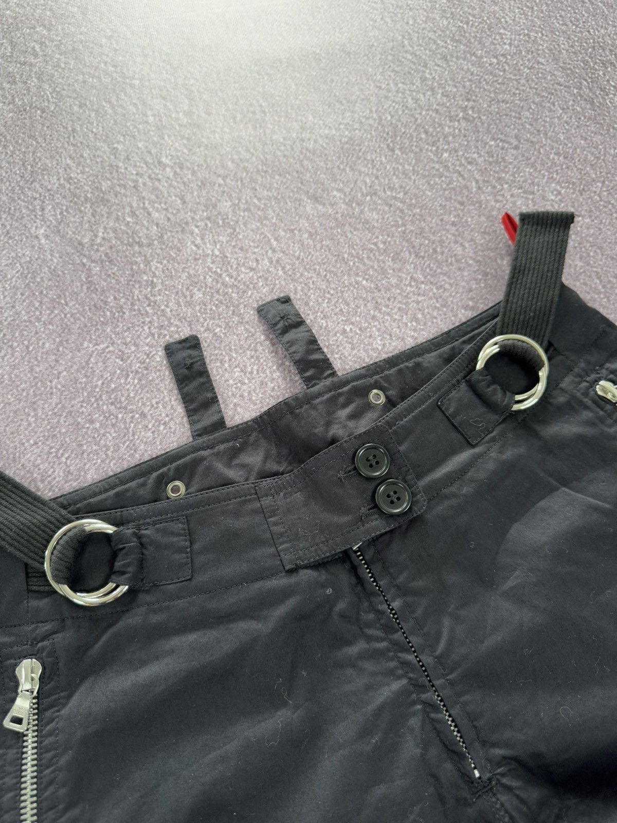 Prada Prada 00’s Archival Multi Zip Luxury Unique Pants Size 30" / US 8 / IT 44 - 9 Thumbnail