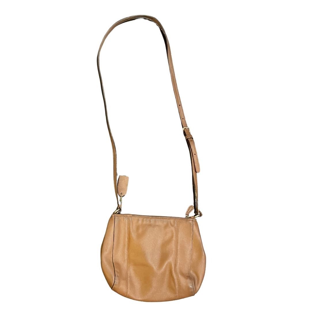 Coach Madison Pleated Leather Light Brown Crossbody Bag F52177 Y2K Size ONE SIZE - 2 Thumbnail