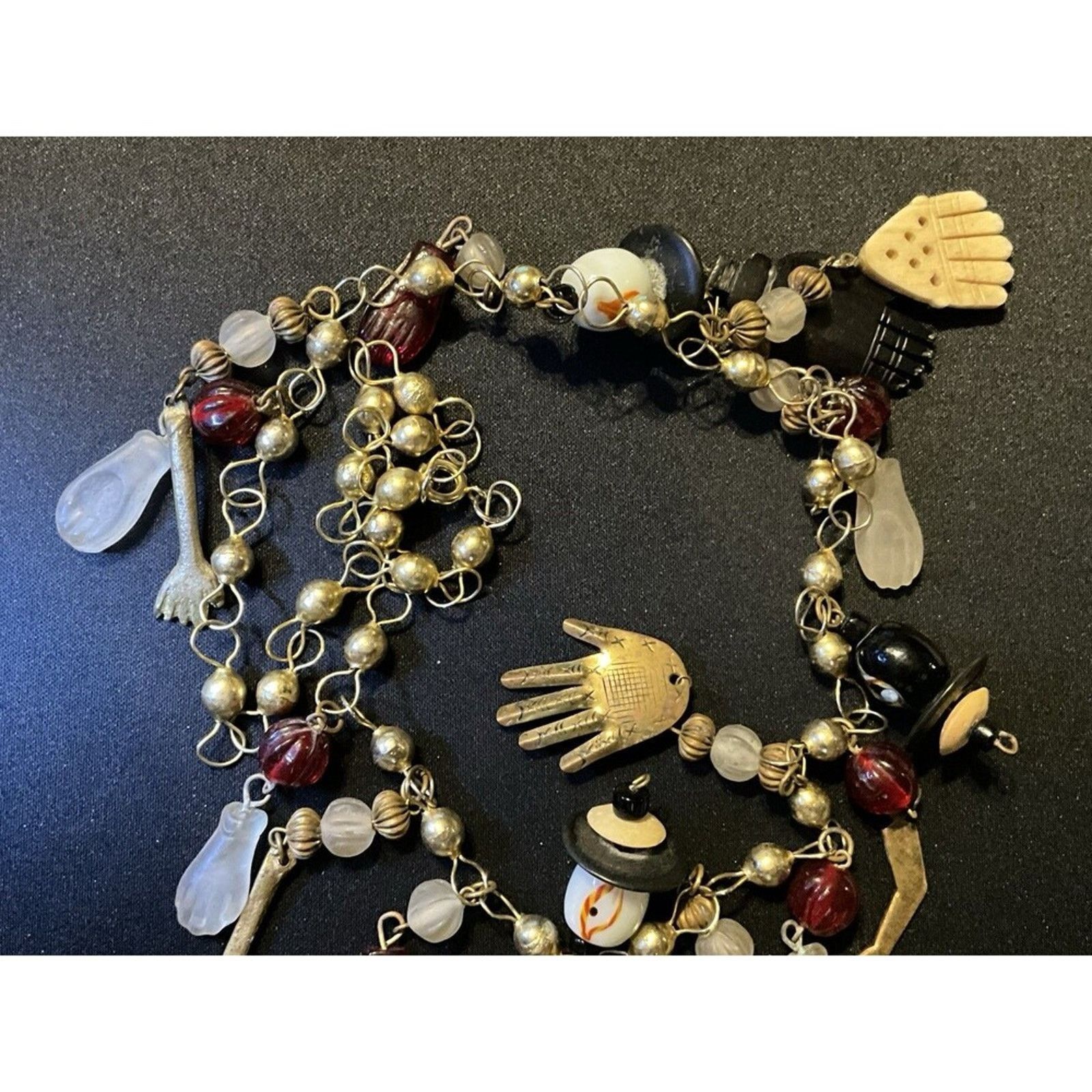 Fetish 24in One Of A Kind Necklace. “All Hands On Deck”