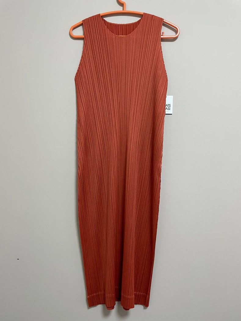 Issey Miyake Issey Miyake A dirty orange dress Size M / US 6-8 / IT 42-44 - 1 Thumbnail