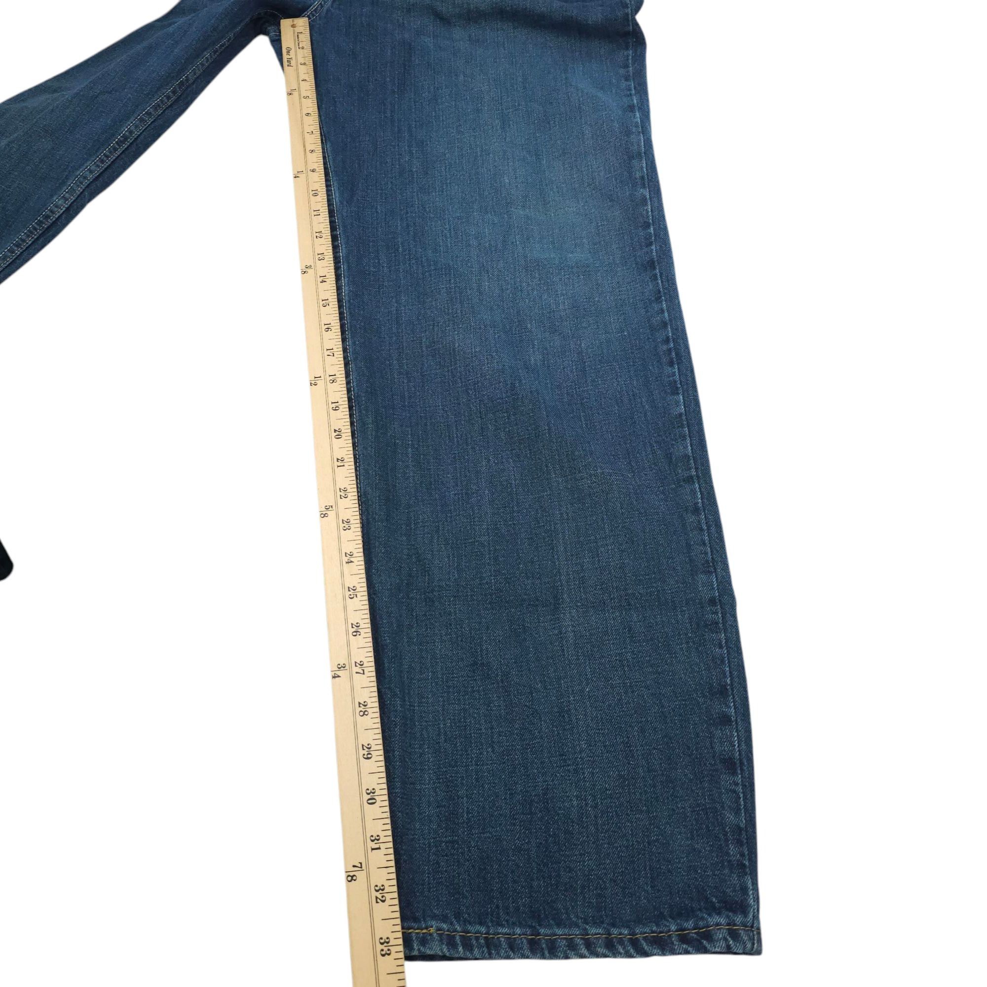 Levi's Levis 550 Relaxed Fit Jeans Mens 40 x 33 Dark Wash Tapered Size US 40 / EU 56 - 5 Thumbnail