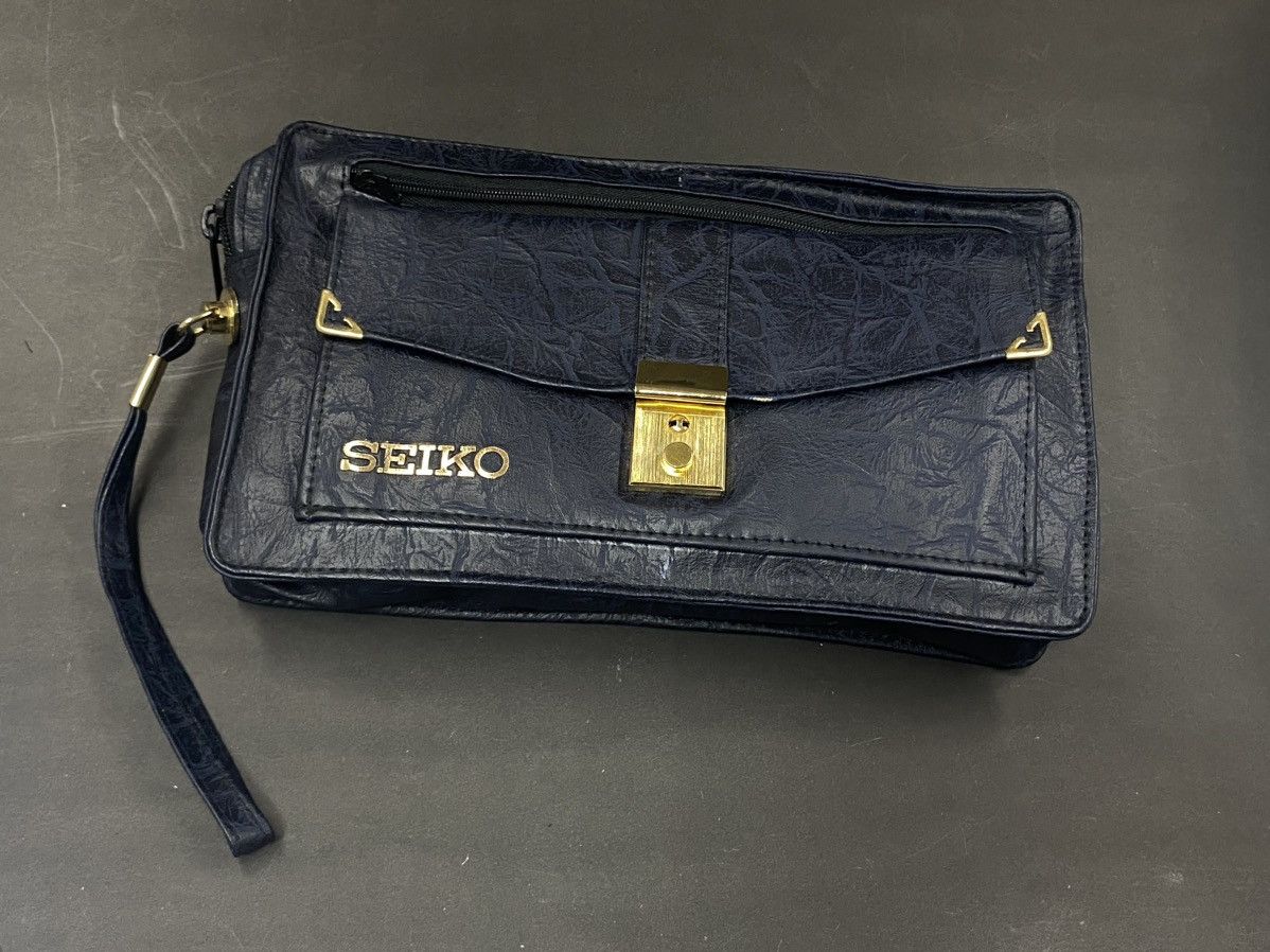 Outdoor Life × Seiko × Streetwear Vintage 1988’s SEIKO Navy Handle Bag ...
