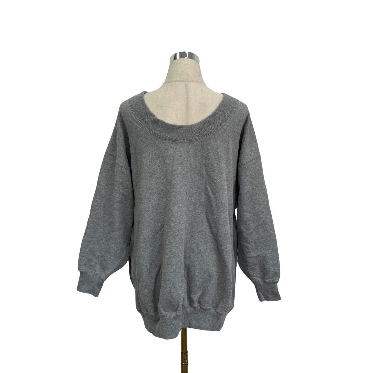 Balenciaga balenciaga gray embroidered double b sweatshirt Size US S / EU 44-46 / 1 - 6 Thumbnail