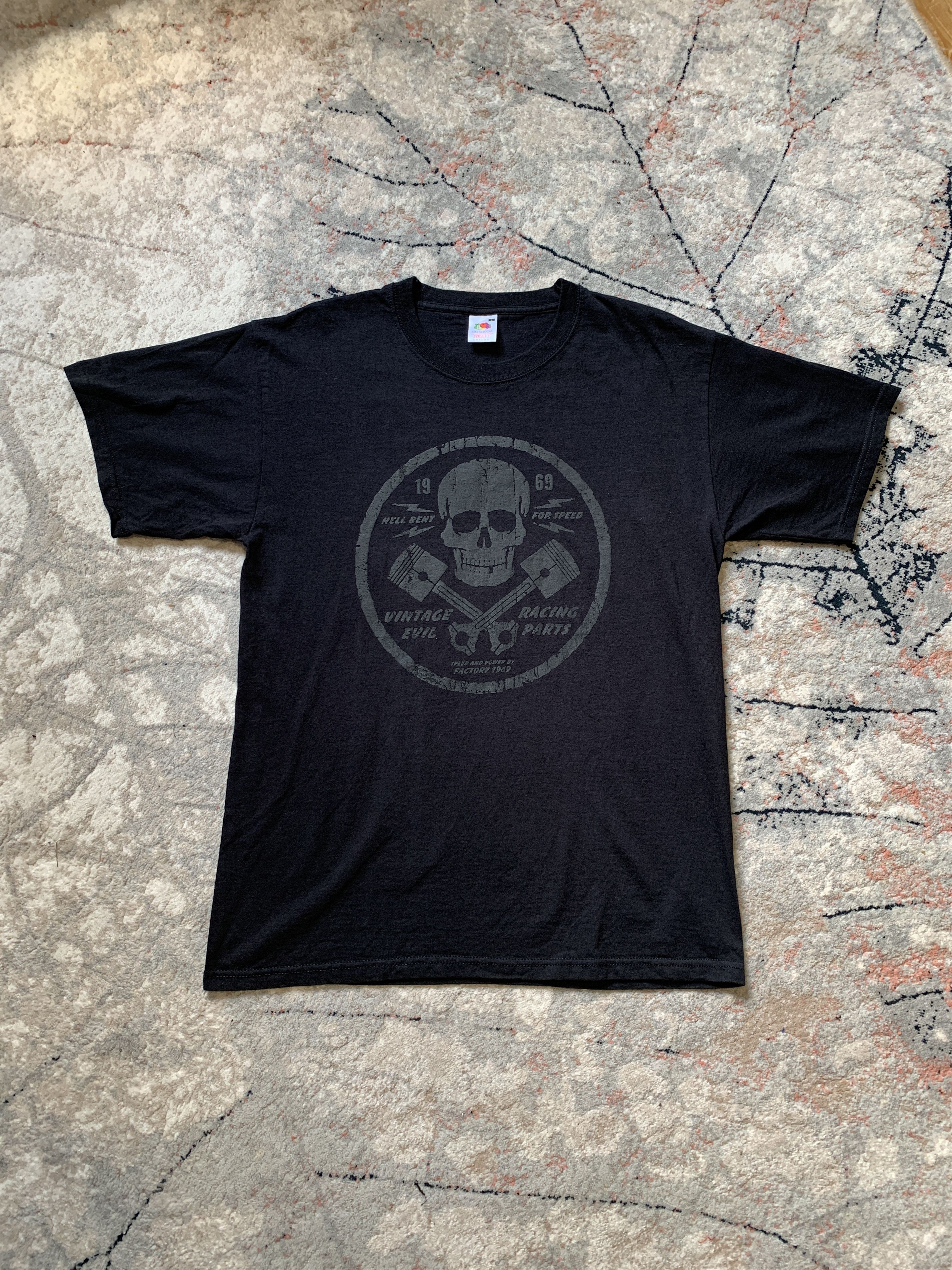 Fruit Of The Loom Vintage Evil Racing Parts Tee Size US L / EU 52-54 / 3 - 1 Thumbnail