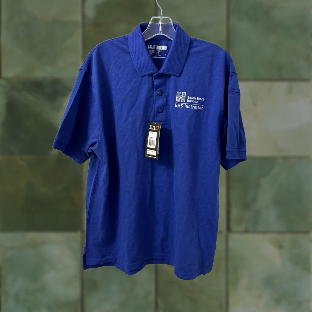 Vintage 5.11 Tactical Shirt Mens L Blue Professional Polo Academy Short Sleeve NWT Size US L / EU 52-54 / 3 - 1 Thumbnail
