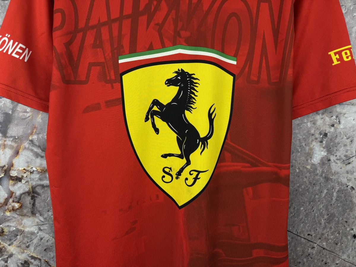 Ferrari Ferrari Kimi Räikkönen Graphic Racing T-Shirt Red Formula 1 Size US XL / EU 56 / 4 - 22 Thumbnail