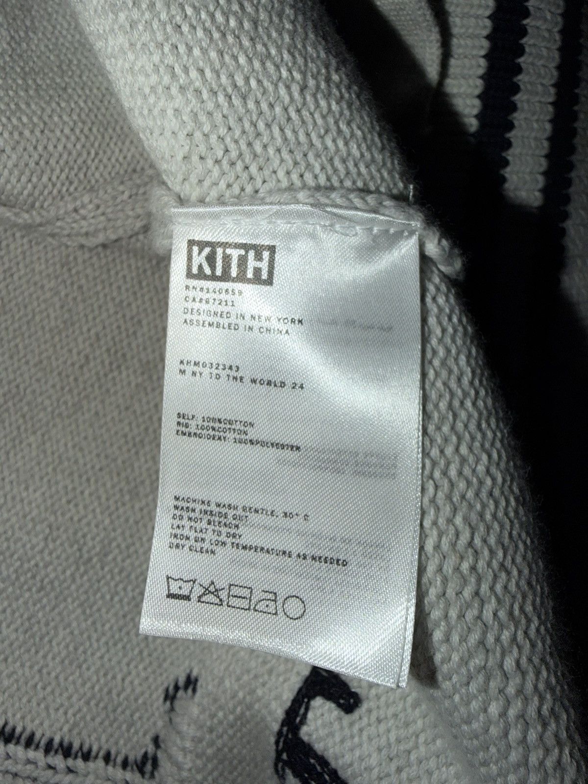 Kith Kith Big Letter New York Wyona Full Zip Sweater Size US XS / EU 42 / 0 - 4 Thumbnail