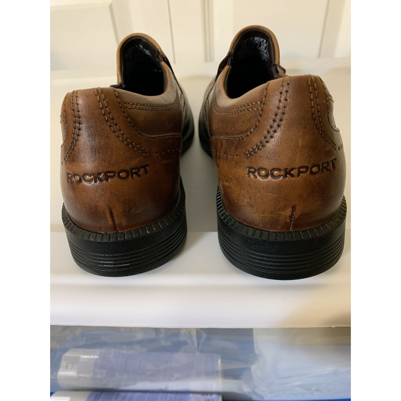 Rockport Rockport Men’s Sz 8 Dress-ports Business Brown Loafers Slip Size US 8 / EU 41 - 5 Thumbnail