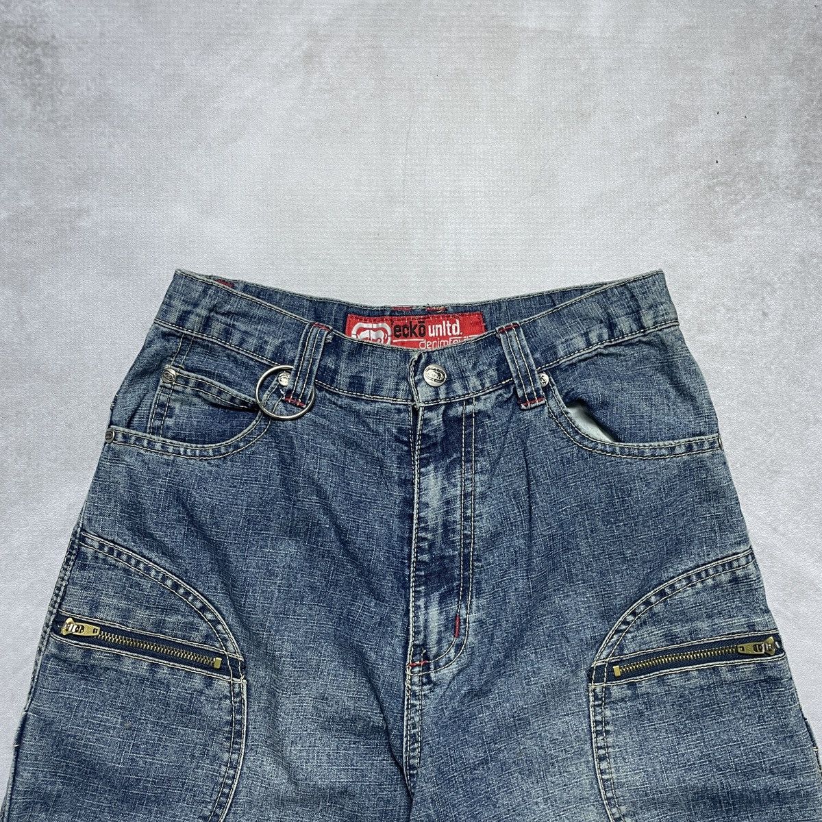 Ecko Unltd. × JNCO 2000’s Ecko Unltd Jorts pants Size US 27 - 4 Thumbnail