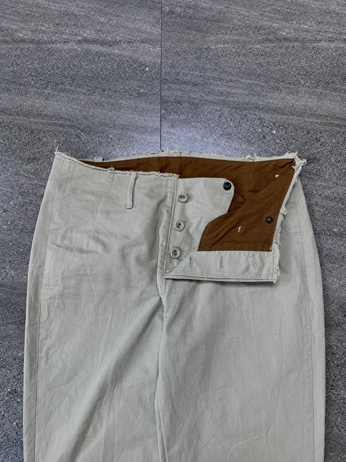 Kapital FREE IMPORT TAX Raw Cut Flared Slim Pants Size US 29 - 4 Thumbnail