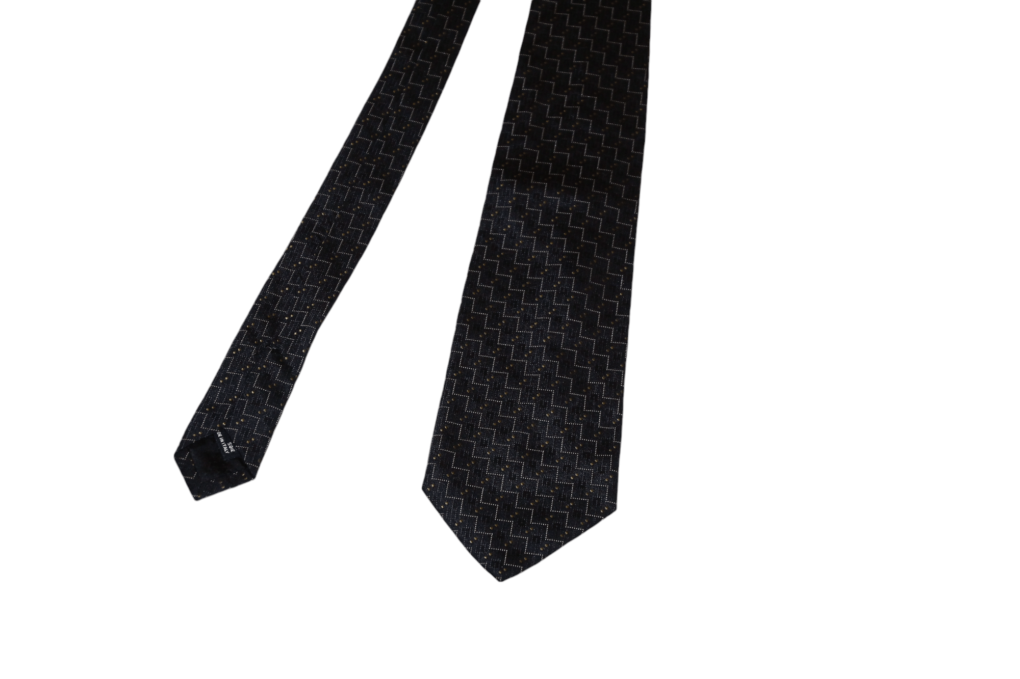 Gucci Gucci Abstract Textured Hand Pattern Jacquard Silk Tie Size ONE SIZE - 5 Thumbnail