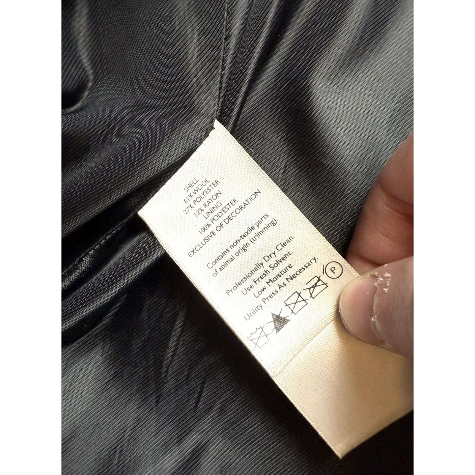 Eddie Bauer EDDIE BAUER Wool Bulman Creek Mackinaw Chore Coat Jacket Black Mens 3XL -READ Size US XXL / EU 58 / 5 - 6 Thumbnail