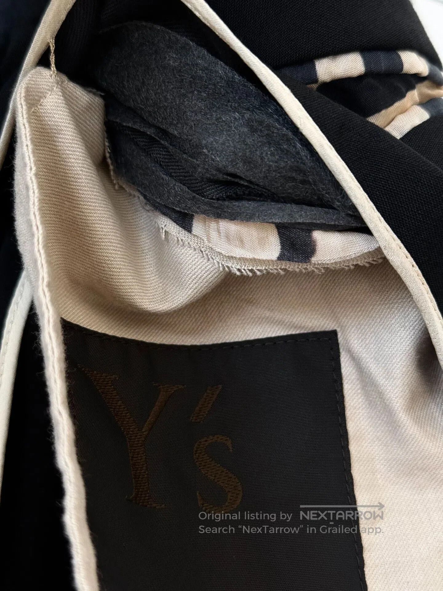 Y's for Men Yohji Yamamoto Black Wool Suit Jacket. Size US M / EU 48-50 / 2 - 8 Thumbnail