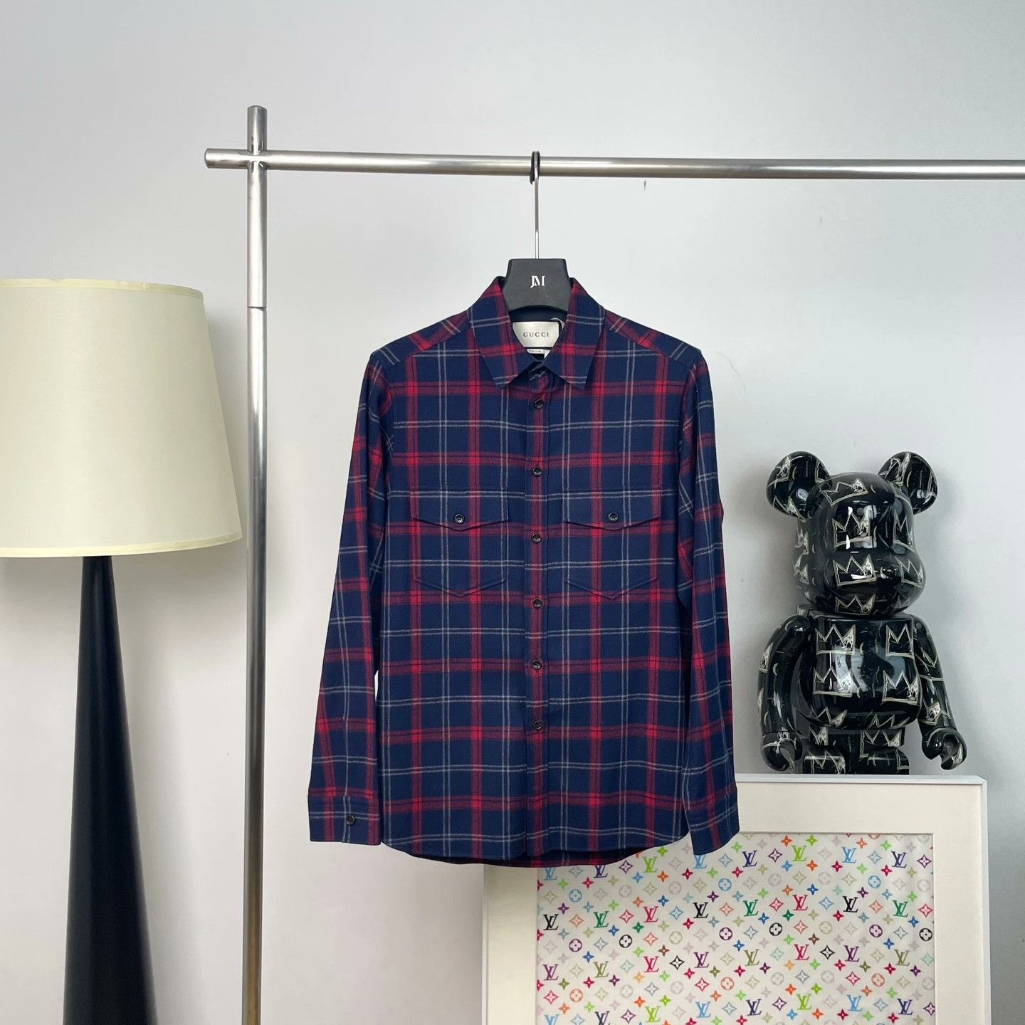 Gucci Gucci Retro Plaid Shirt xxs Men Size US XXS / EU 40 - 1 Thumbnail