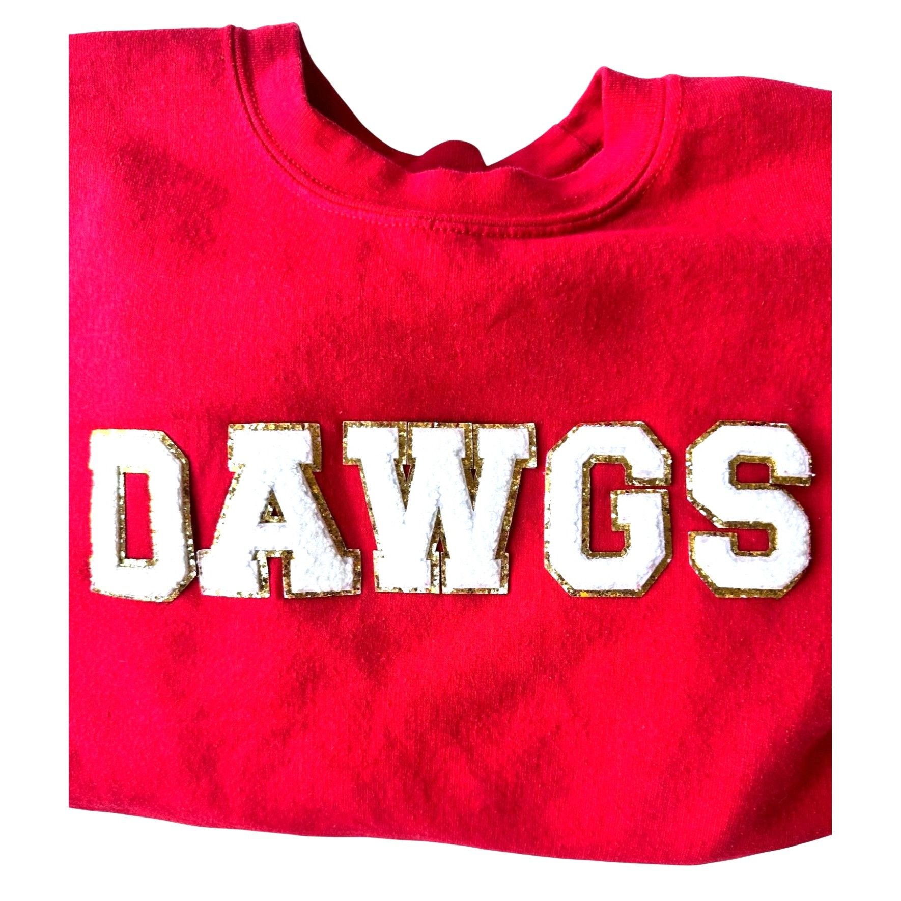 Gildan Christmas Georgia Bulldogs Glitter Sweatshirt Unisex Small R Size S / US 4 / IT 40 - 2 Thumbnail
