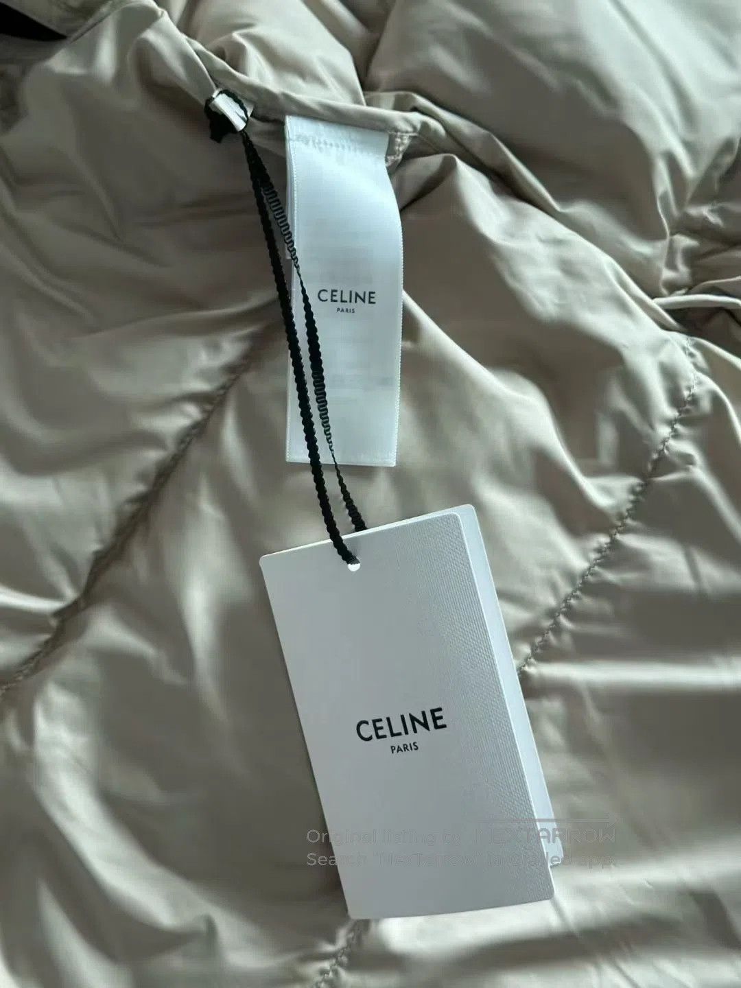 Celine CELINE Milk Tea Triumph Arch Down Vest| Size XXS / US 00 / IT 34 - 4 Thumbnail