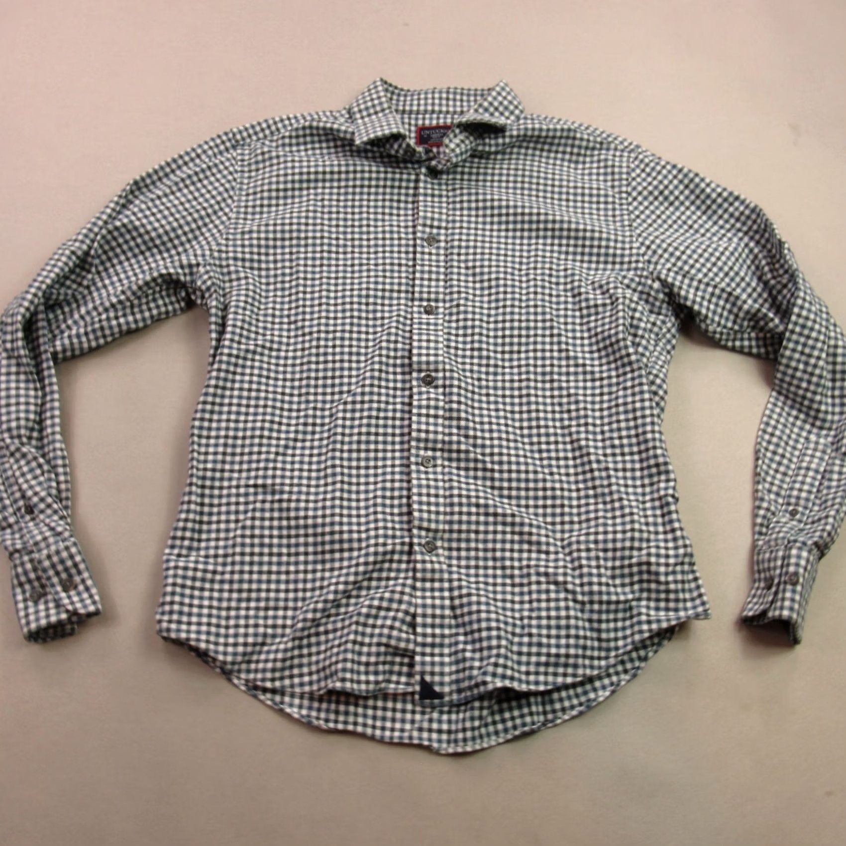 UNTUCKit UNTUCKit Shirt Mens M Long Sleeve Button Front Casual Slim Fit Checks Size US M / EU 48-50 / 2 - 2 Thumbnail