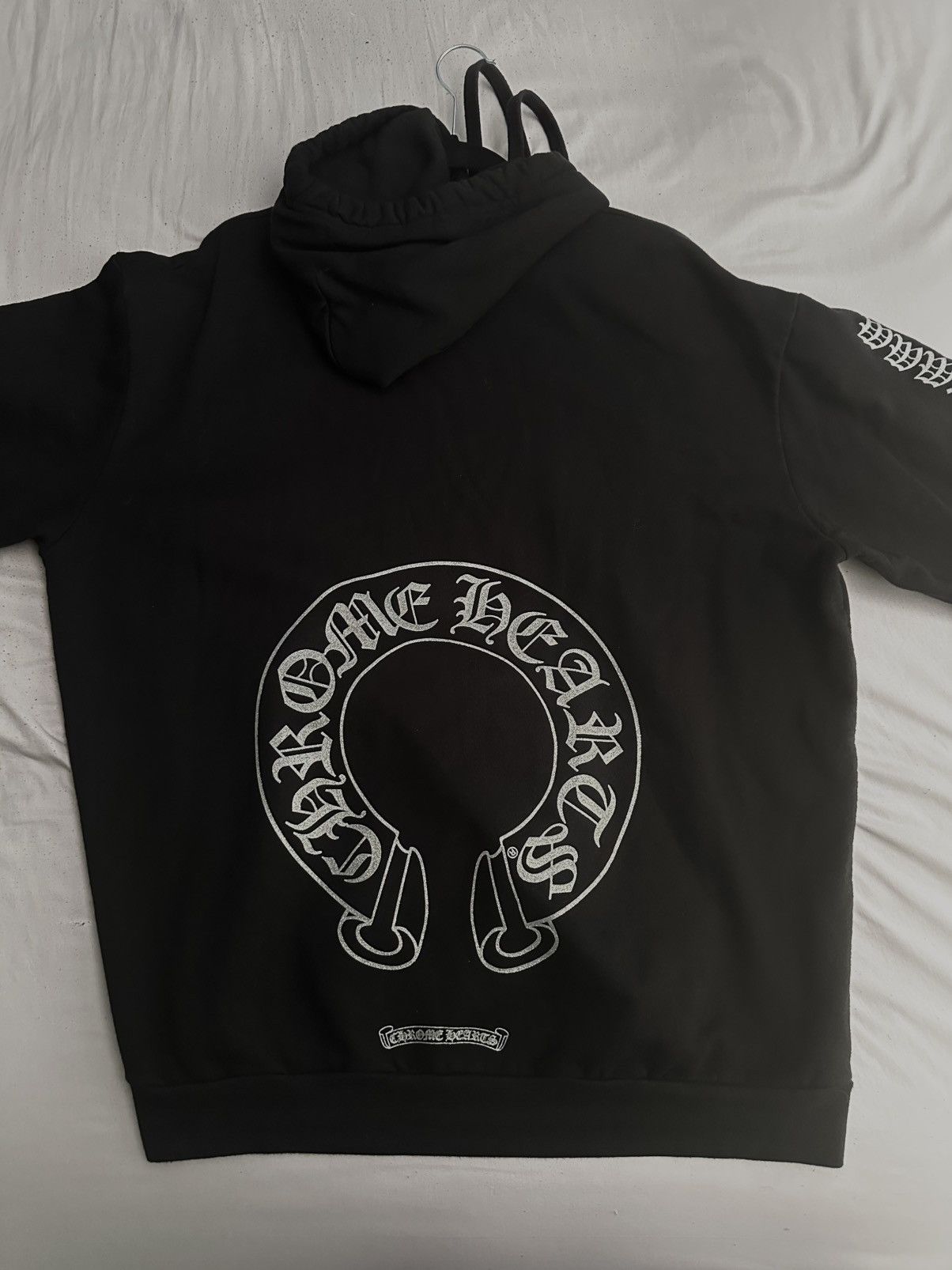 Chrome Hearts CHR0ME HEARTS : SILVER GLITTER H00DIE Size US L / EU 52-54 / 3 - 1 Thumbnail