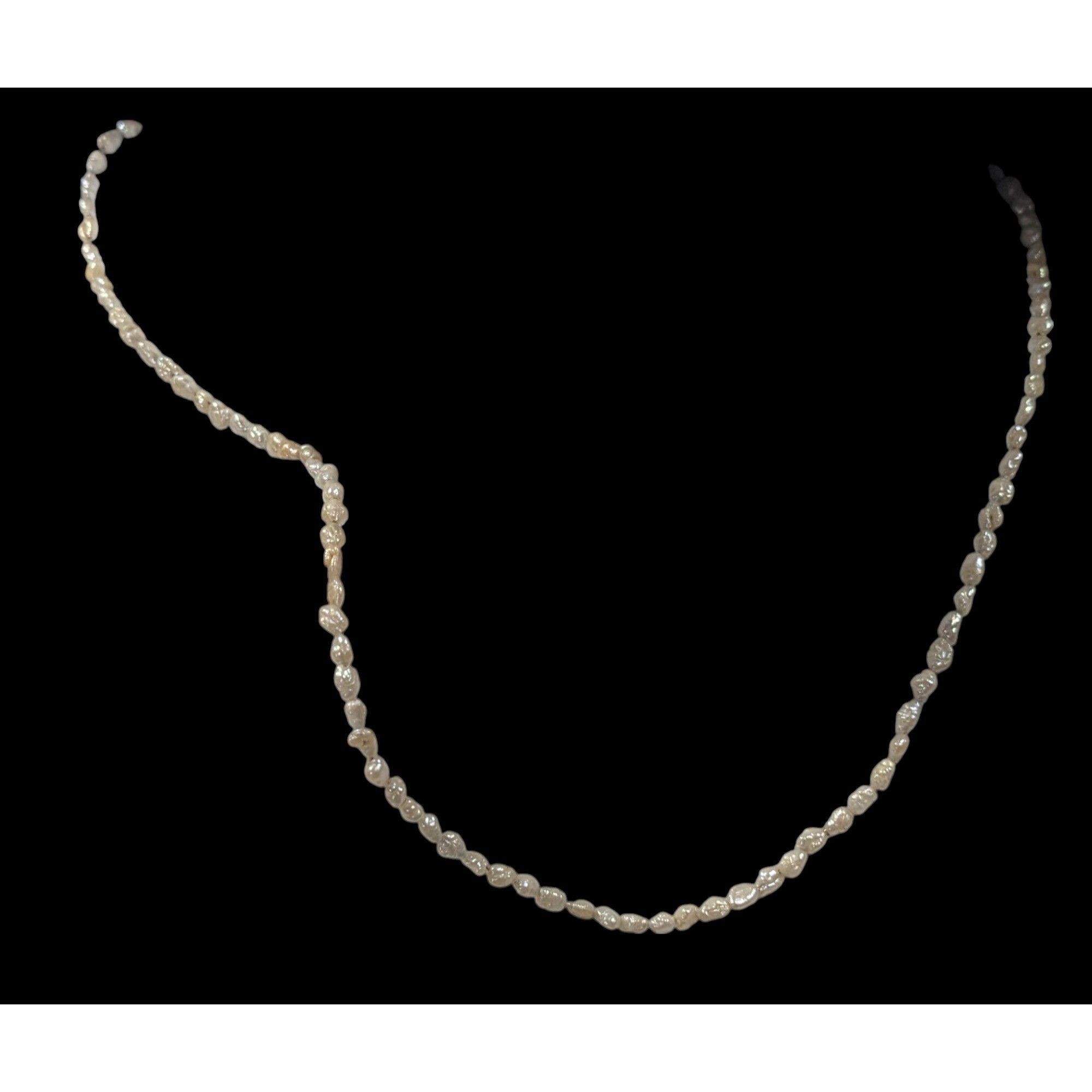 Other Vintage Minimalist Freshwater Pearl Beaded Necklace Size ONE SIZE - 5 Thumbnail