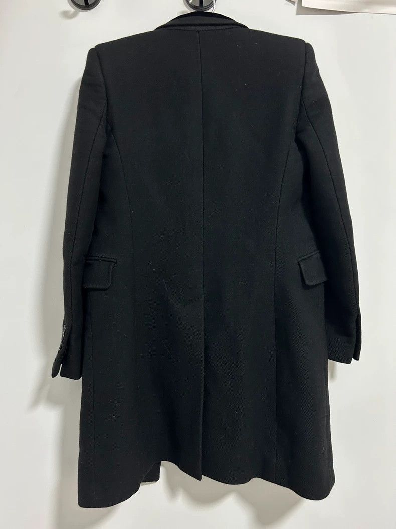 Saint Laurent Paris Saint Laurent Velvet Collar Wool Coat-2505 Size US M / EU 48-50 / 2 - 2 Thumbnail