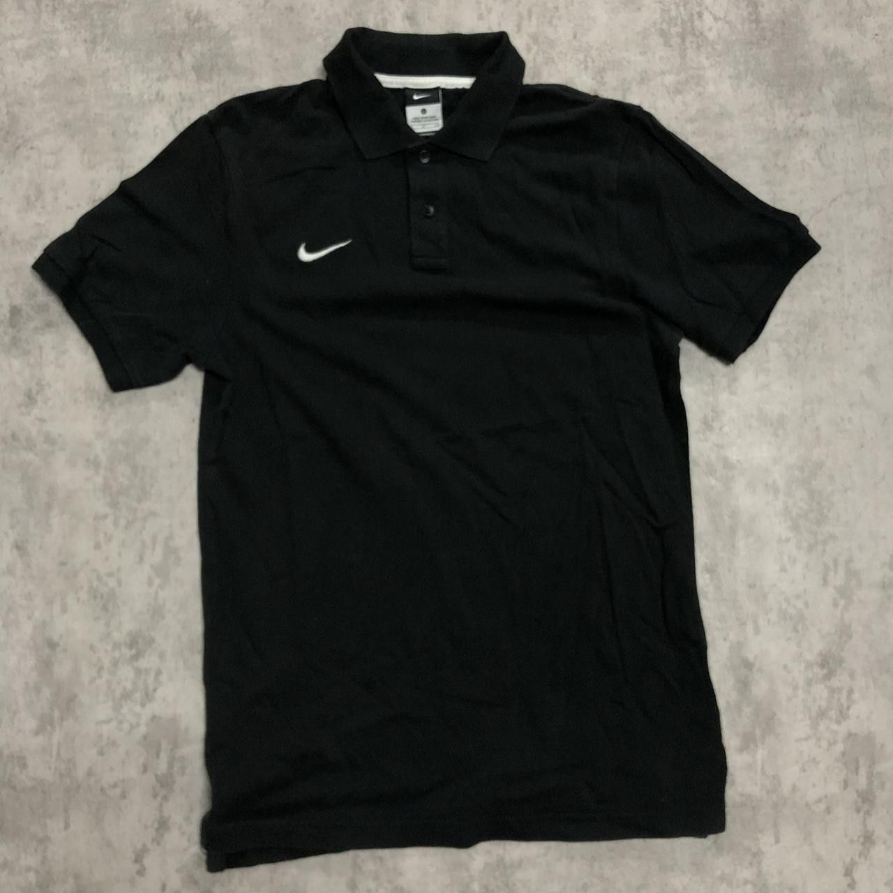 Nike Black white Nike polo shirt Sportswear rap hip hop Size US S / EU 44-46 / 1 - 1 Thumbnail