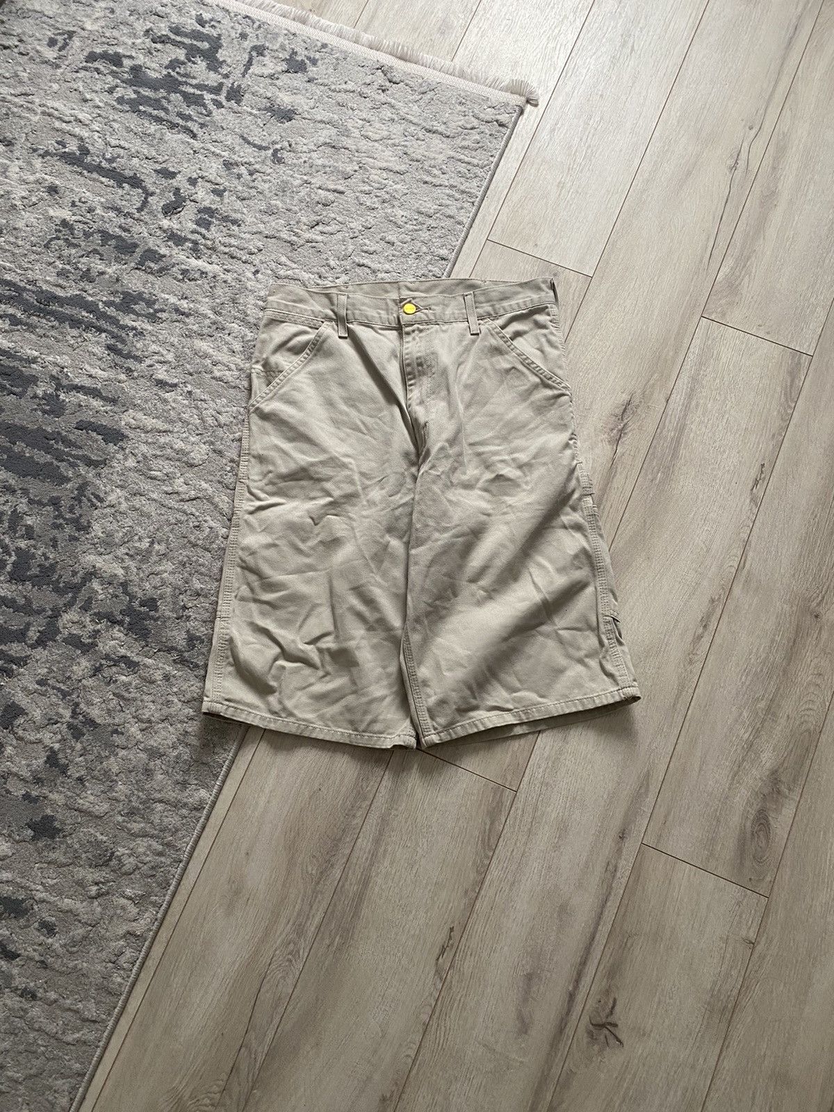 Carhartt Vintage Carhartt Work Shorts ⚙️ Baggy Size US 32 / EU 48 - 5 Thumbnail