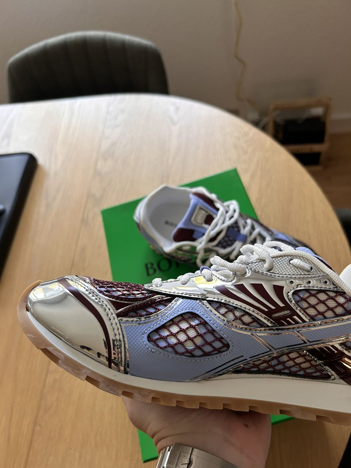 Bottega Veneta Bottega Veneta Orbit Sneakers Size US 7 / EU 40 - 6 Thumbnail