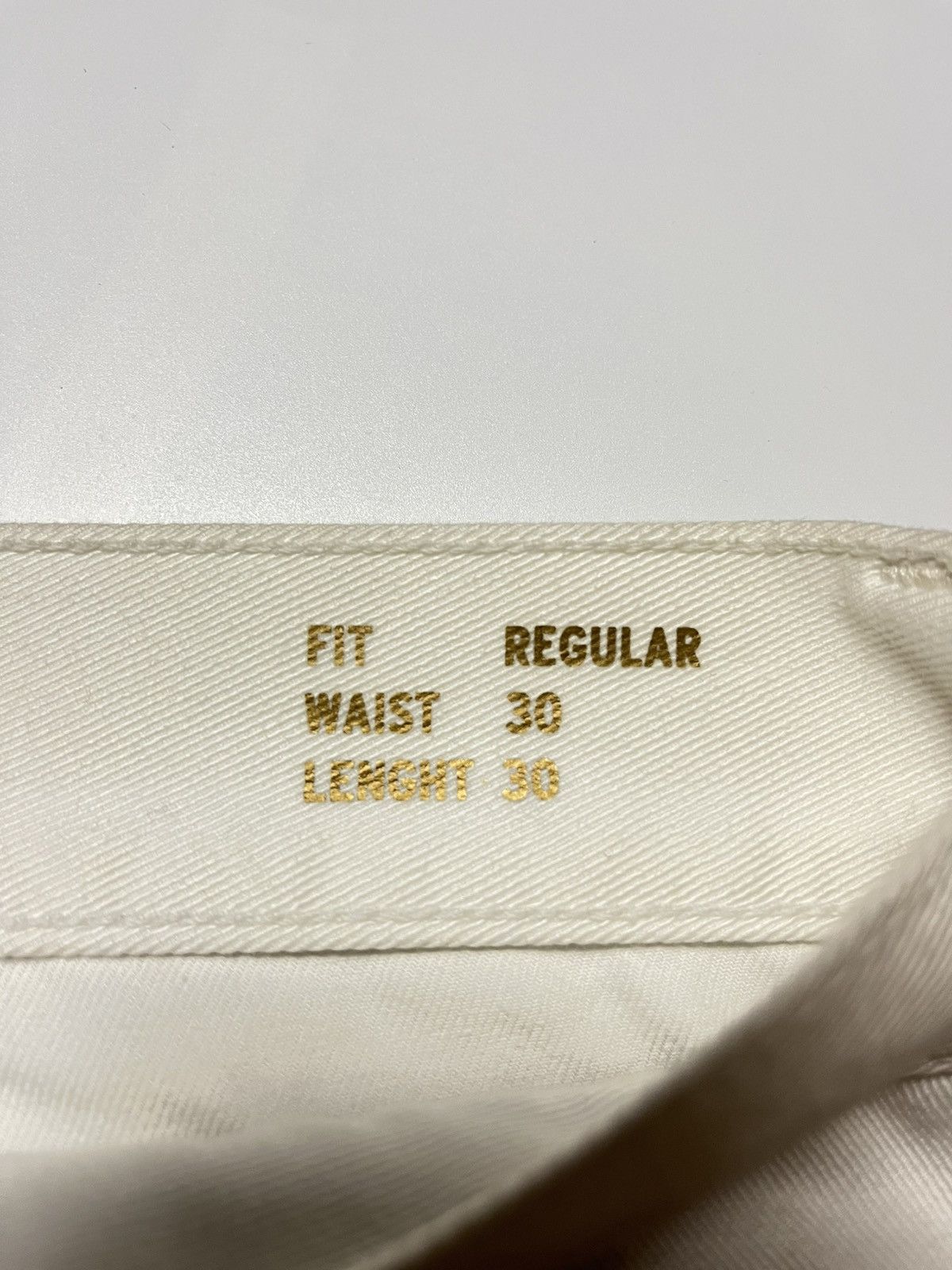 Palm Angels Palm Angels Denim Pants in White Size US 30 / EU 46 - 3 Thumbnail