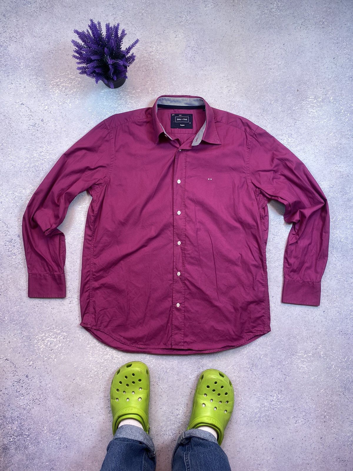 Eden Park Eden Park Men’s Pink Shirt Size Large Size US L / EU 52-54 / 3 - 1 Thumbnail