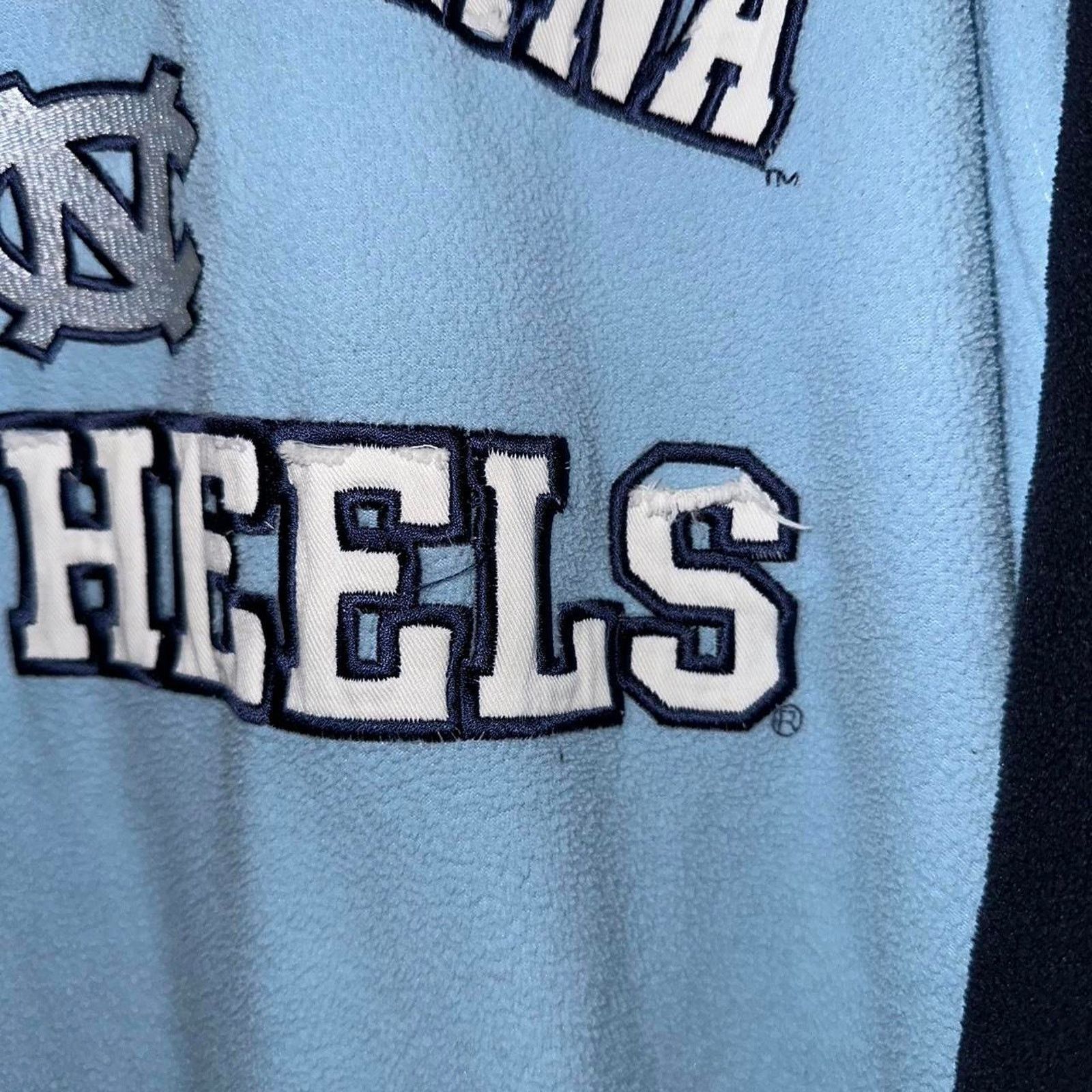 Vintage Vintage UNC Tarheels 1/4 Zip Pullover Sweater size 2XL Size US XXL / EU 58 / 5 - 3 Thumbnail
