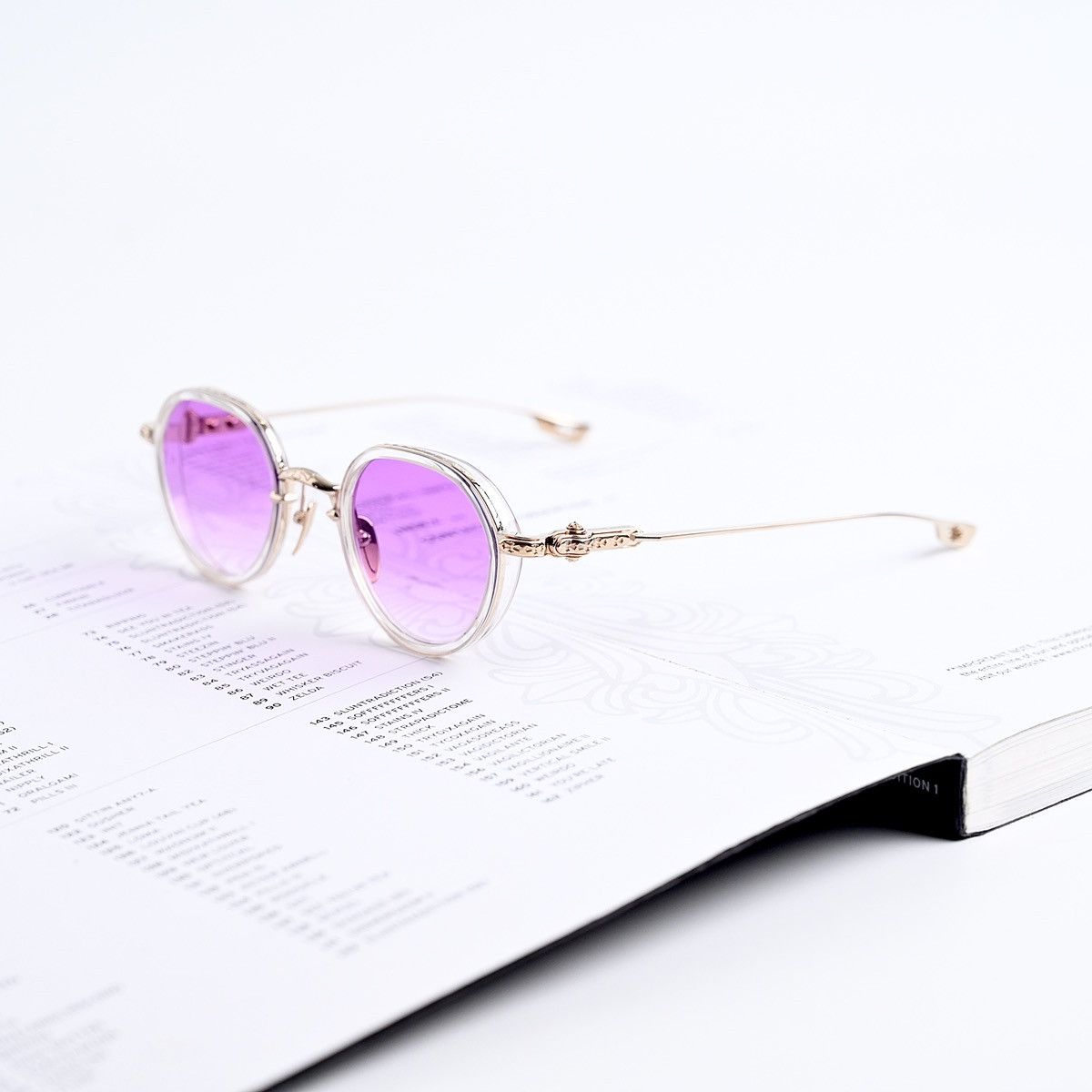Chrome Hearts CHROME HEARTS SEX T-9 CRYSTAL GP TOKYO NIGHT SUNGLASSES Size ONE SIZE - 1 Thumbnail