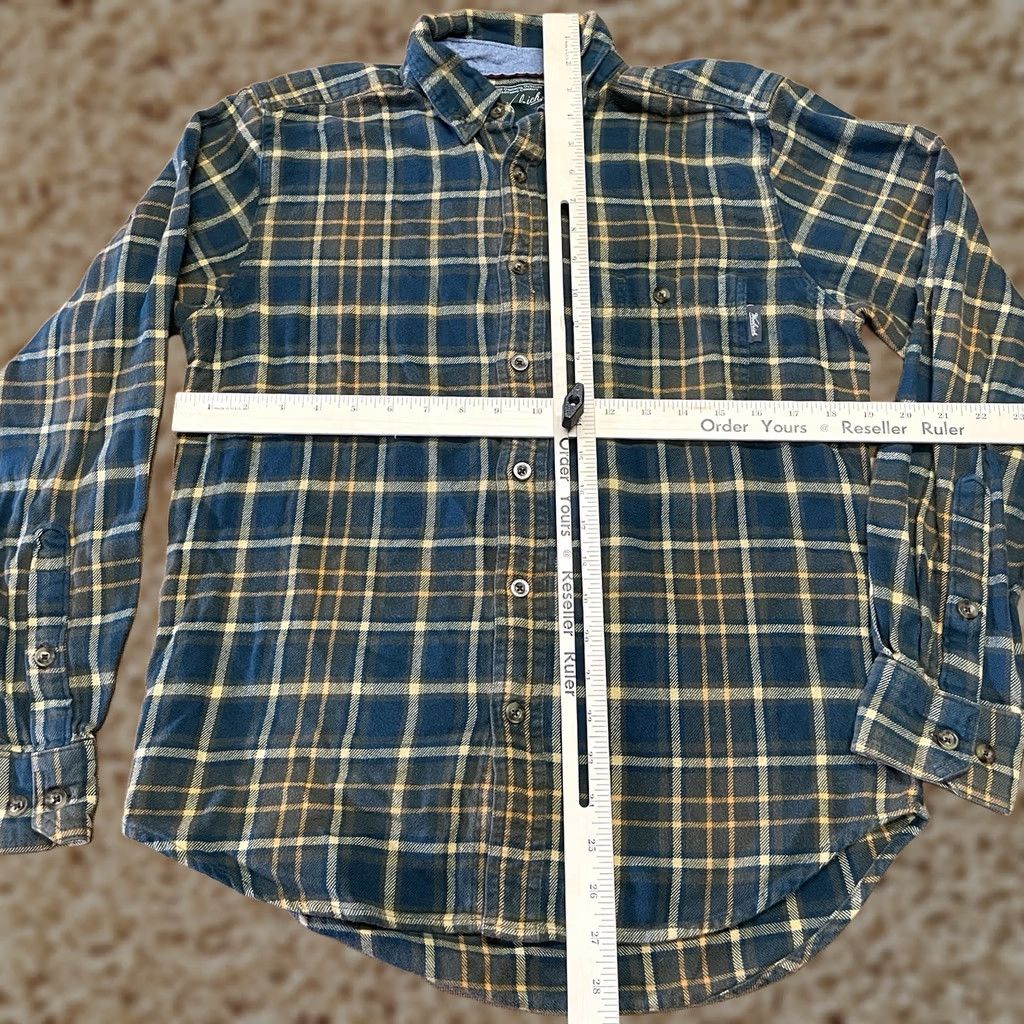 Vintage Woolrich Shirt Casual Button-Down Plaid Pocket Green Yellow 100% Cotton Mens Small Adult Regular Woolrich Shirt Men XS-XL Size US S / EU 44-46 / 1 - 1 Thumbnail