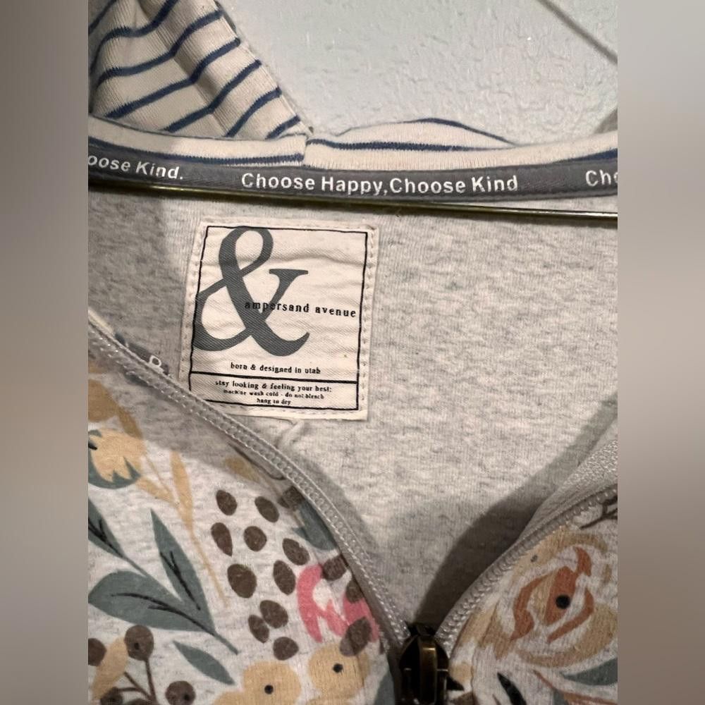 Designer Ampersand Size M Zip up Hoodie Size M / US 6-8 / IT 42-44 - 3 Thumbnail
