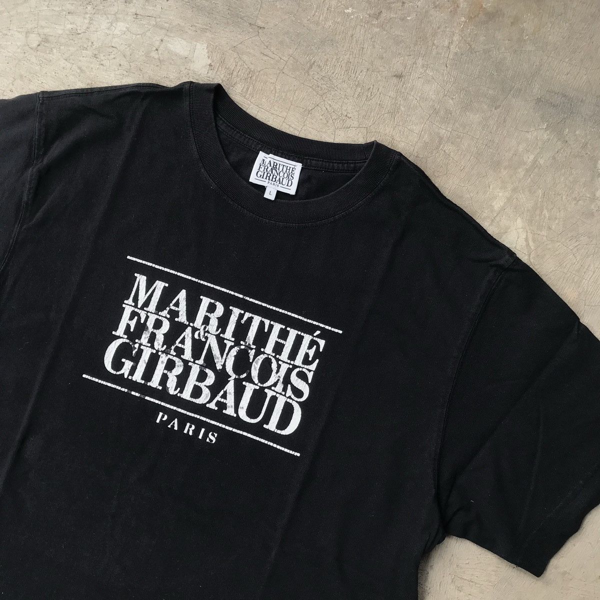 Designer × Japanese Brand × Marithe + Francois Girbaud Marithe Francois Girbaud Classic Logo Tee Size US L / EU 52-54 / 3 - 2 Thumbnail