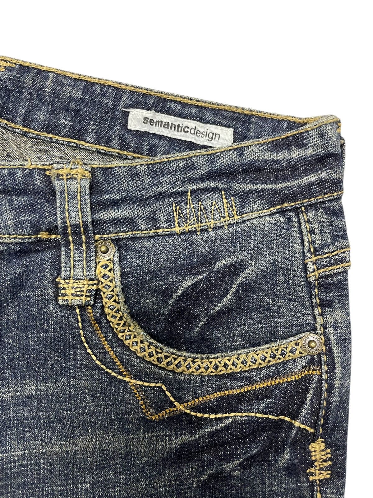 Hysteric Glamour SemanticDesign Japan Flare Jeans Size US 29 - 5 Thumbnail