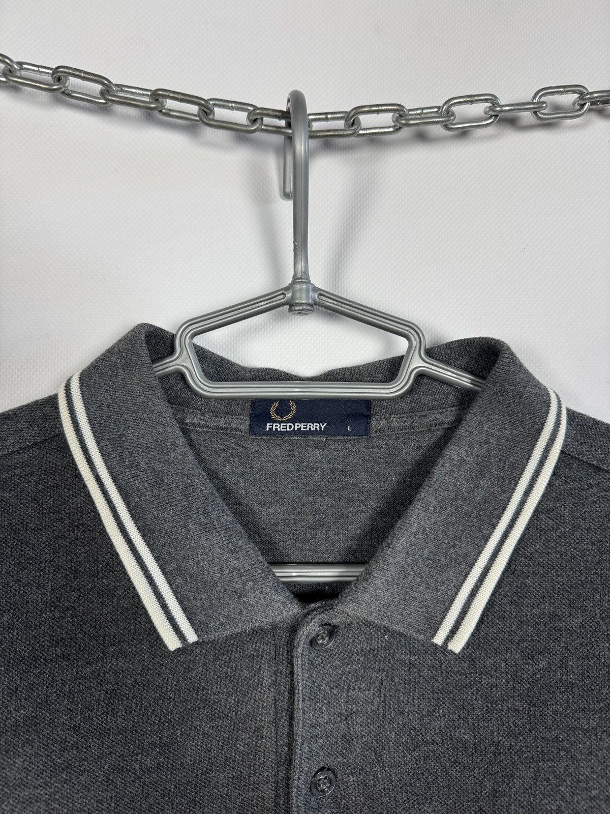 Fred Perry Fred Perry Long Sleeve Polo Shirt Casual Streetwear Size L Size US L / EU 52-54 / 3 - 7 Thumbnail