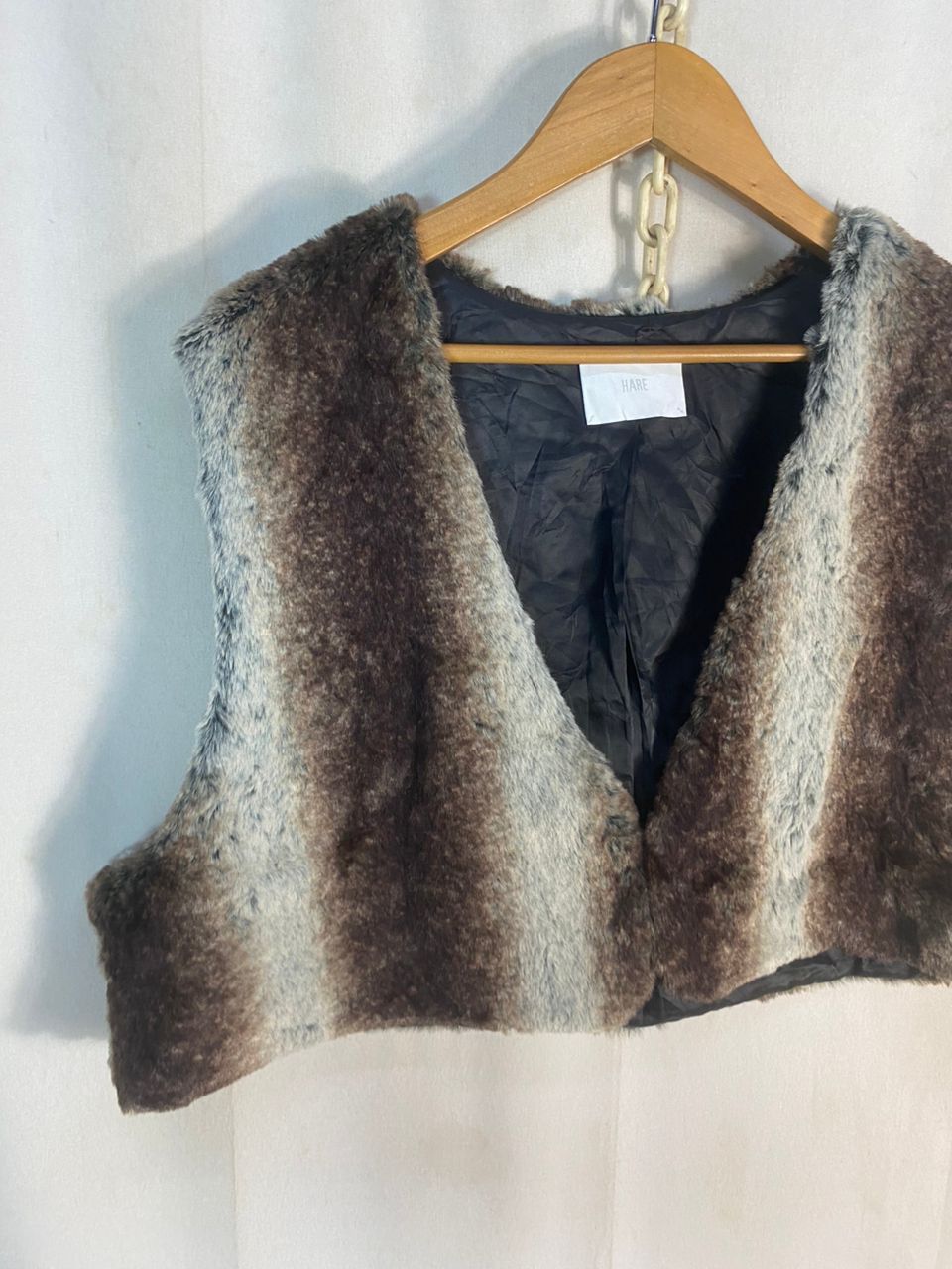 HARE Hare fur croptopvest Size S / US 4 / IT 40 - 12 Thumbnail