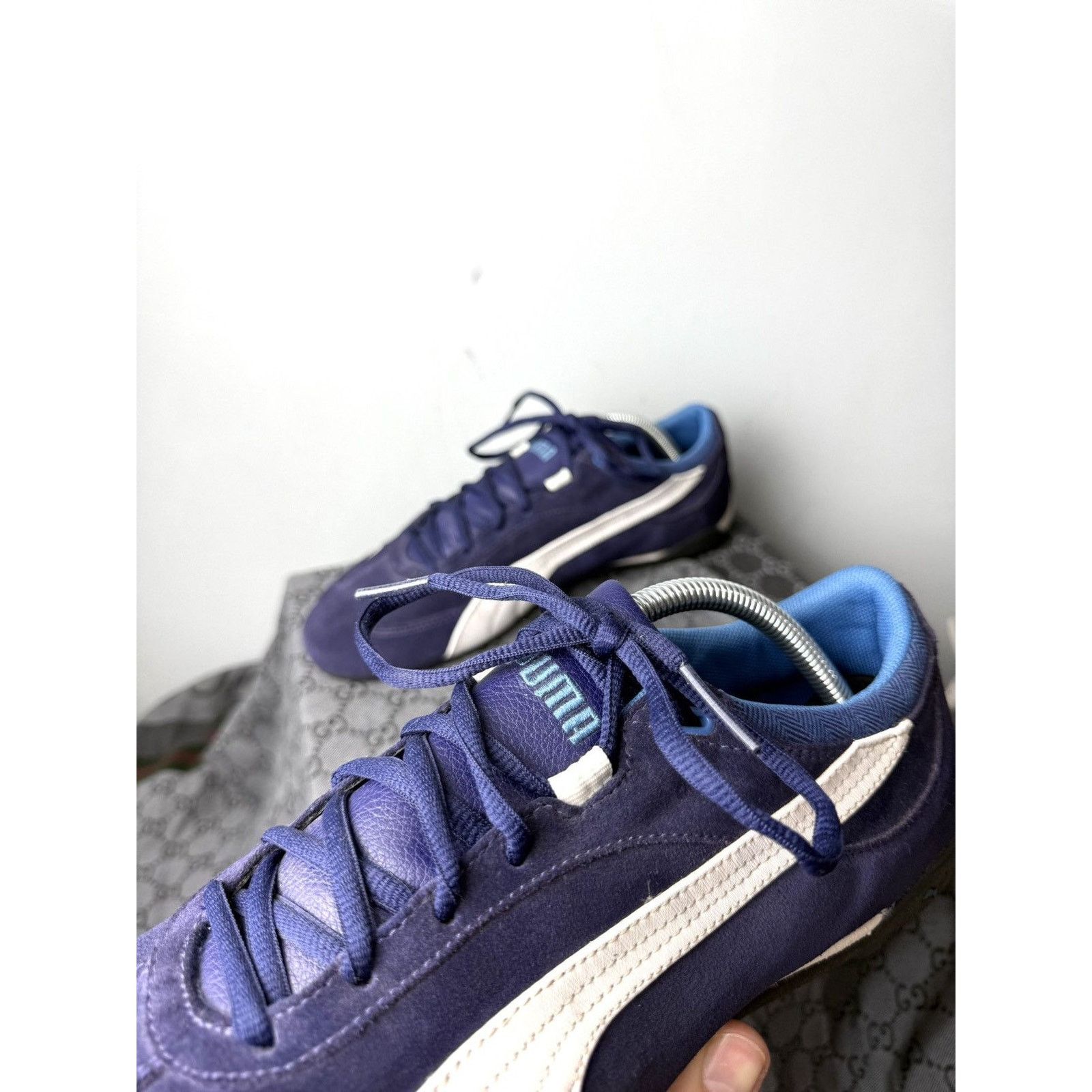 Puma Y2K Vintage Puma Speedcat Low Top Suede Trainers Sneakers Size US 10 / EU 43 - 5 Thumbnail