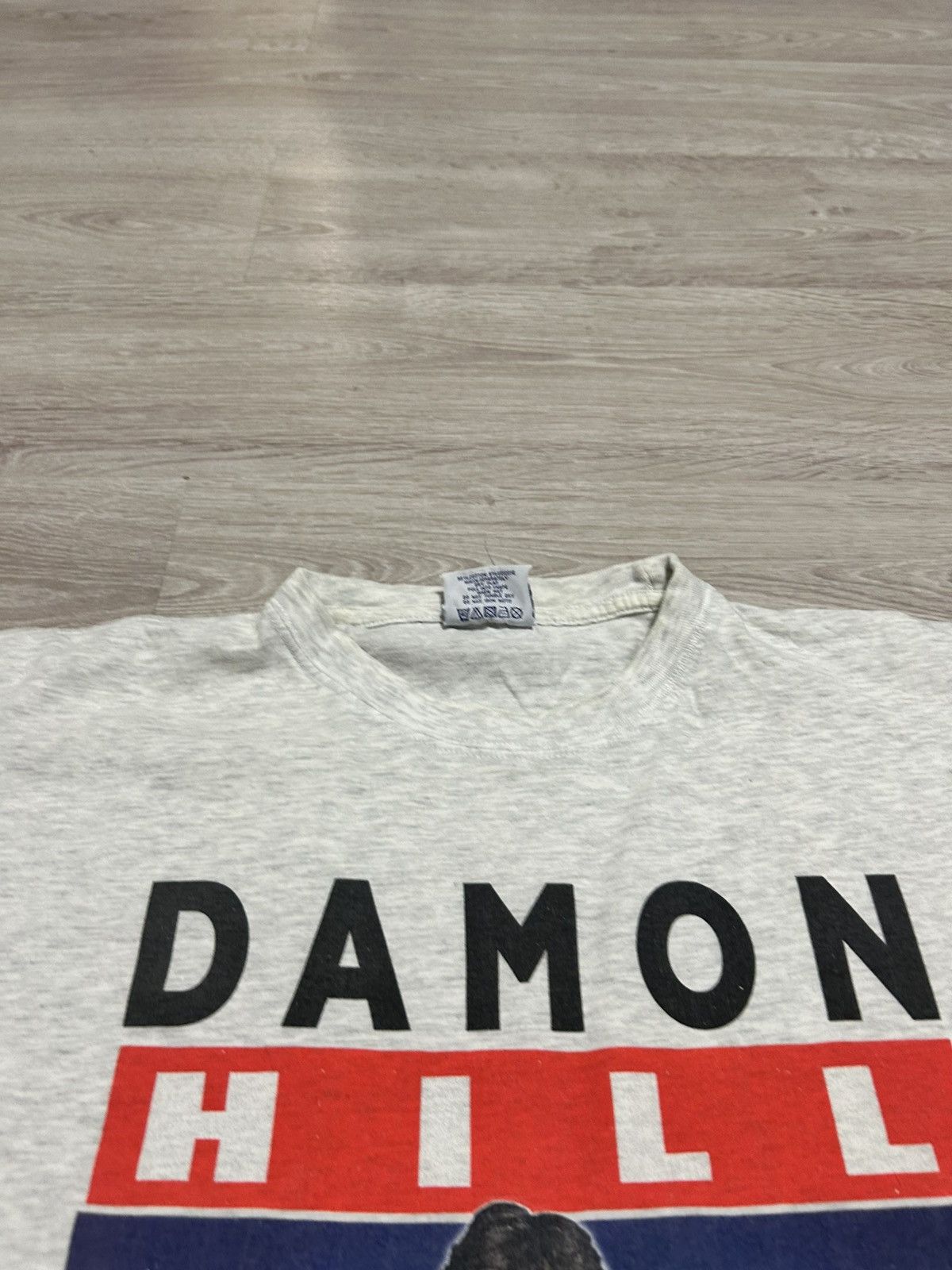 Formula 1 Vintage Big Logo T-shirt Damon Hill World racing Grand Prix Size US XL / EU 56 / 4 - 6 Thumbnail