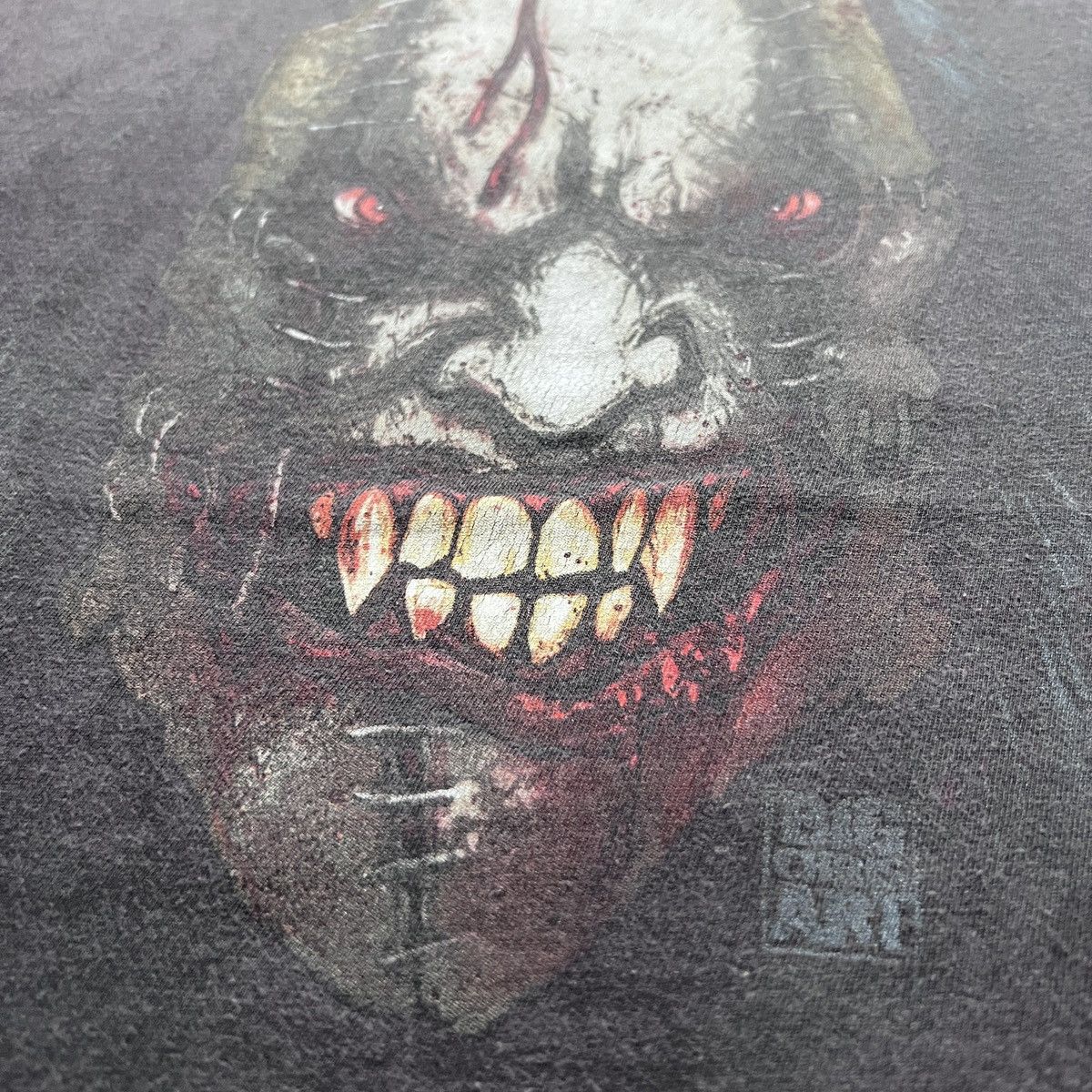 Expert Horror Big Chris Art Cult of Fools Killer Clown Tee Faded Thrashed Size US M / EU 48-50 / 2 - 3 Thumbnail