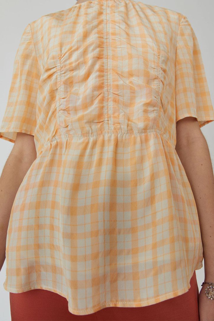Acne Studios Ruched Peplum Top Size M / US 6-8 / IT 42-44 - 2 Thumbnail