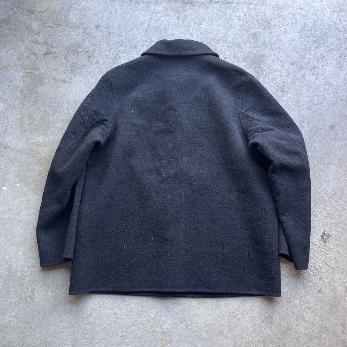 Muji MUJI Wool Blend Short Black Coat Size M / US 6-8 / IT 42-44 - 2 Thumbnail
