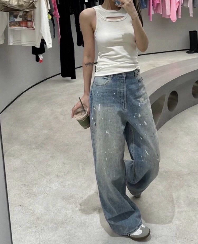 Acne Studios Acne studios Blue ink mud dyed jeans 2412-Nextarrow Size US 34 / EU 50 - 6 Thumbnail