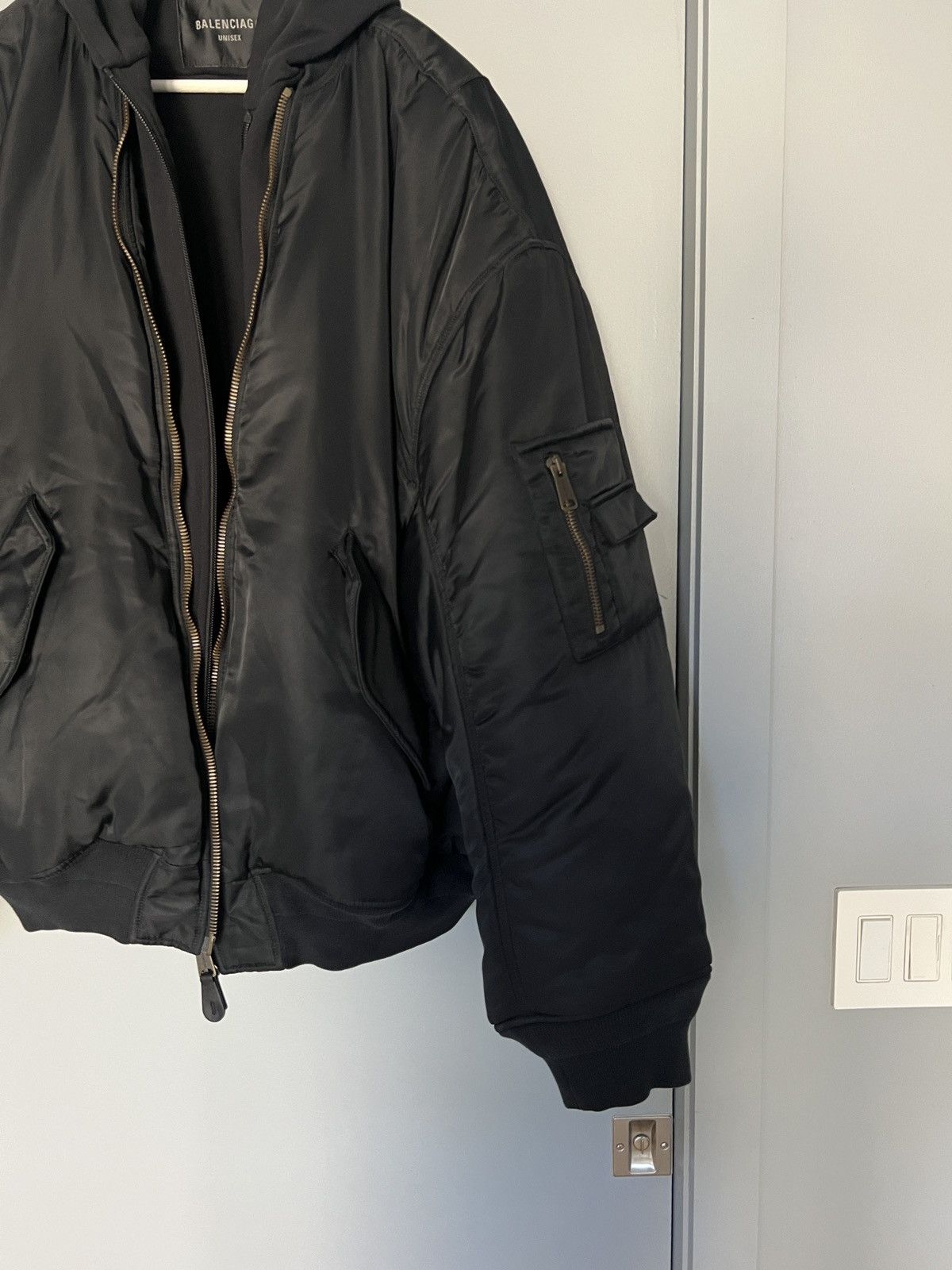 Balenciaga Balenciaga Summer 23 All in Bomber Jacket Size US XL / EU 56 / 4 - 3 Thumbnail