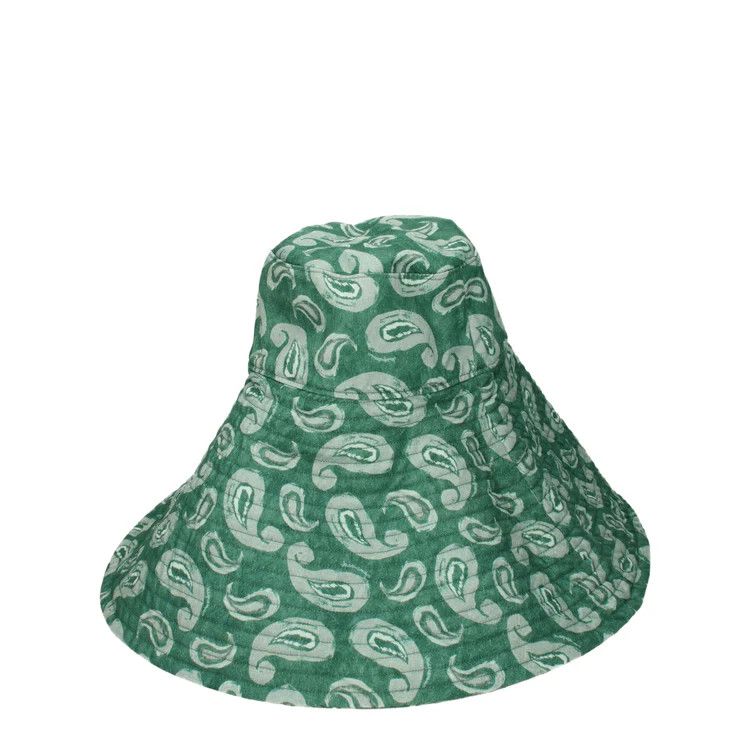 Jacquemus ob1o1e1124 Size: 58 / Cotton (Hat / Cap) in Green Size ONE SIZE - 1 Thumbnail