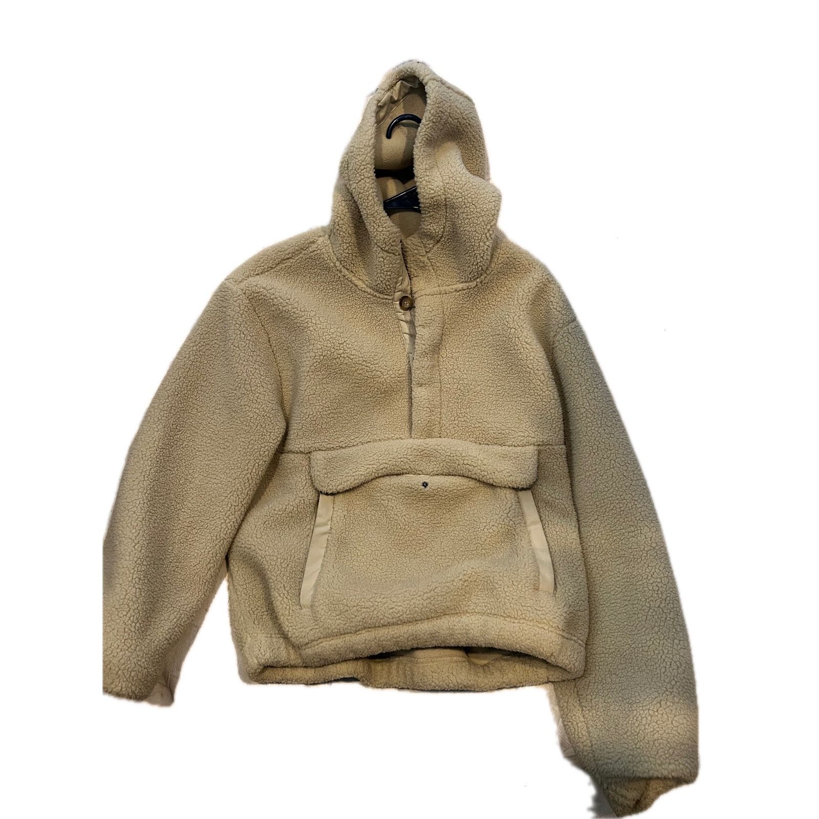 Banana Republic Banana Republic Sherpa Hoodie Sweatshirt Mens Small Size US S / EU 44-46 / 1 - 1 Thumbnail