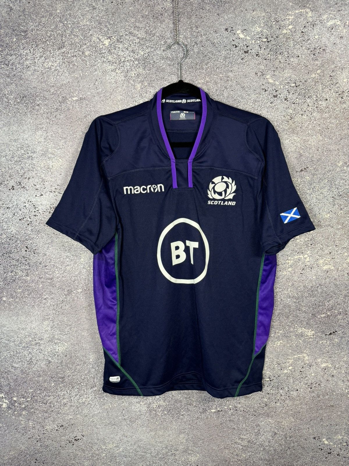 Macron Macron Men’s Rugby Union Scotland 2018/19 Medium Jersey Size US M / EU 48-50 / 2 - 1 Thumbnail
